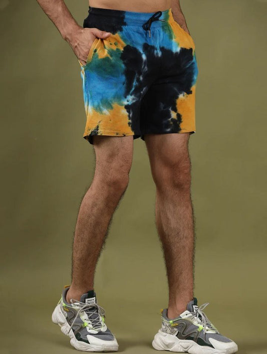 Tie Dye Multicolor Naruto Shorts